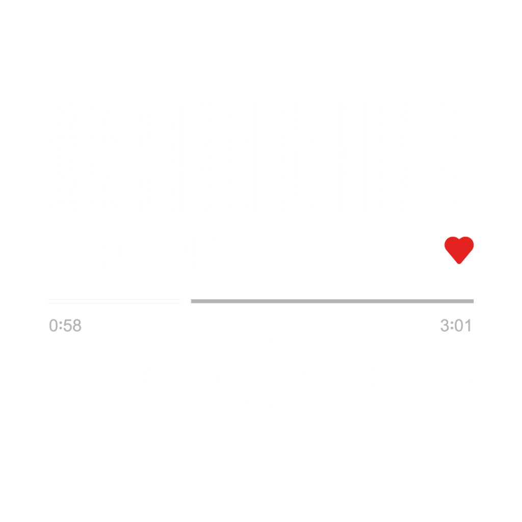 The B4RCODE. logo as a song. #WearTheCode